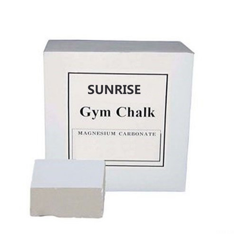 Professional Grade Chalk Block for Weightlifting Cross Fitness Gymnastics Rock Climbing Magnesium Carbonate 1lb (8 Blocks) 